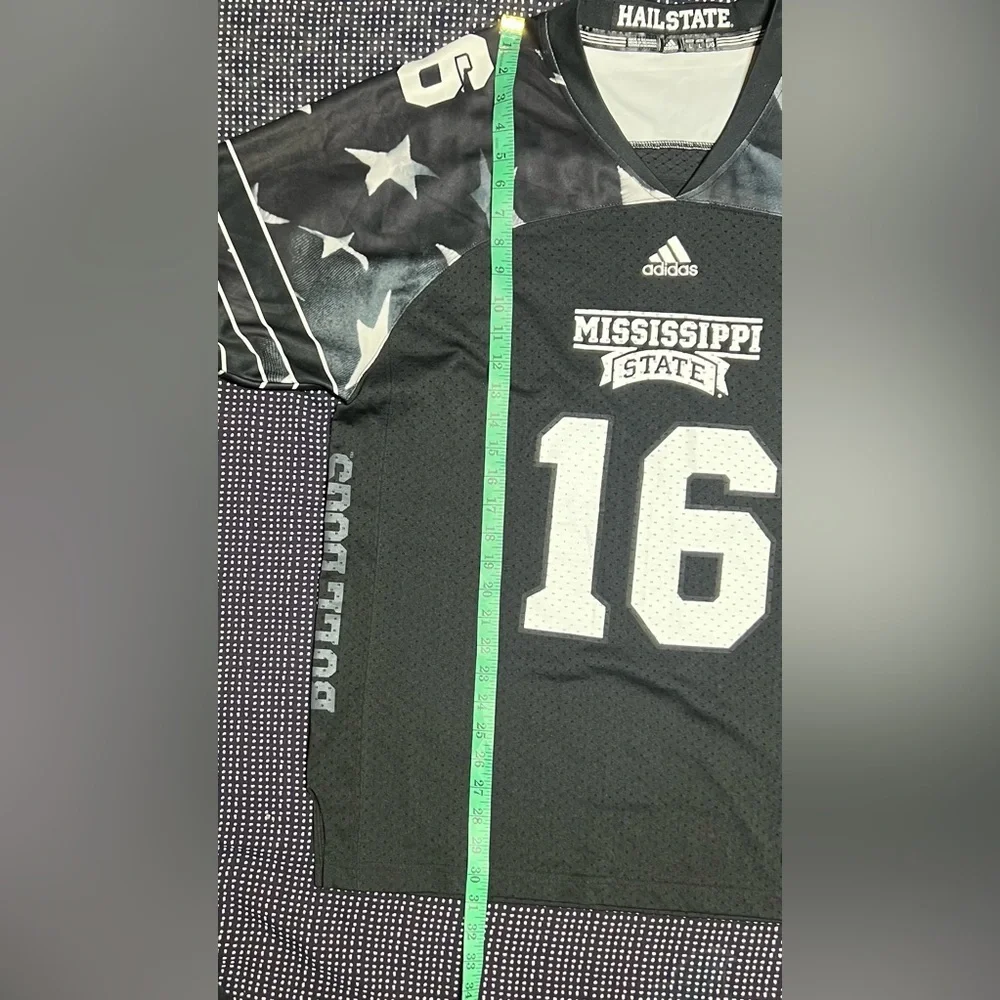 Mississippi State Bulldogs Military Appreciation Adidas Football Jersey